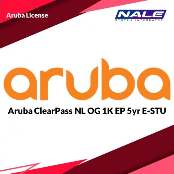 Aruba ClearPass NL OG 1K EP 5yr E-STU (JZ501AAE)