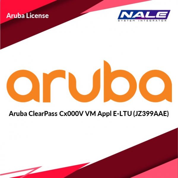 Aruba ClearPass Cx000V VM Appl E-LTU (JZ399AAE)