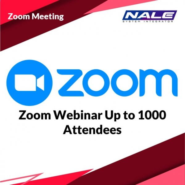Zoom Webinar Up to 1000 Attendees