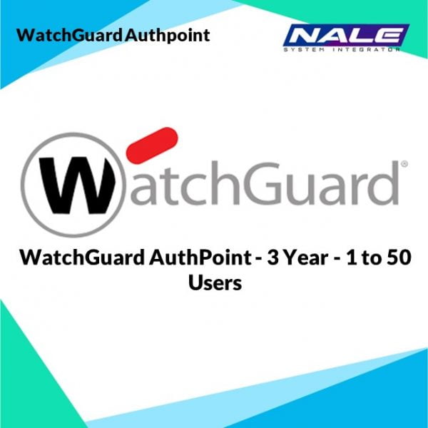 WatchGuard AuthPoint - 3 Year - 1 to 50 Users