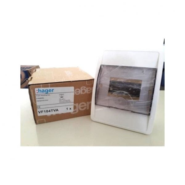 BOX MCB HAGER 4 GROUP VF104TVA