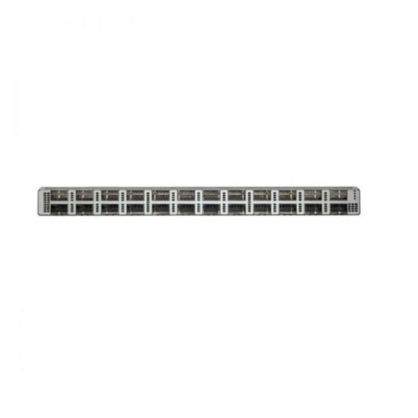 Arista DCS-7280PR3-24-F 24x400GbE OSFP switch router front to rear air 2 x AC